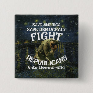 GEZONDHEID DHS CBP ICE TSA ZORG KOSTEN PRIJS KUNNE VIERKANTE BUTTON 5,1 CM