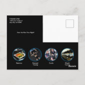 Gezondheid en fitness Gym Business Briefkaart (Achterkant)