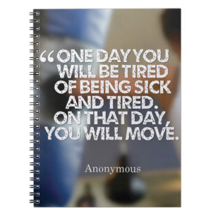 Gezondheid en Fitness Motivatie Notitieboek