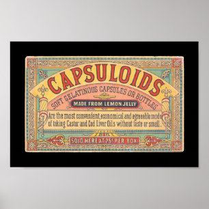  gezondheid en geneeskunde: Capsuloïden en Poster