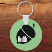 Gezondheid en gezond leven sleutelhanger (Voorkant)