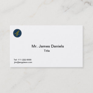 Gezondheid en menselijke diensten (HHS) Visitekaartje