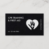 Gezondheid en veiligheid CPR Instructor Visitekaartje (Voorkant)
