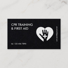 Gezondheid en veiligheid CPR Instructor Visitekaartje