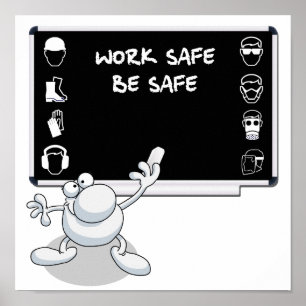 Gezondheid en veiligheid poster