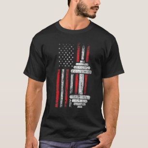 Gezondheid Fitness Gym Workout Motivatie Amerikaan T-shirt