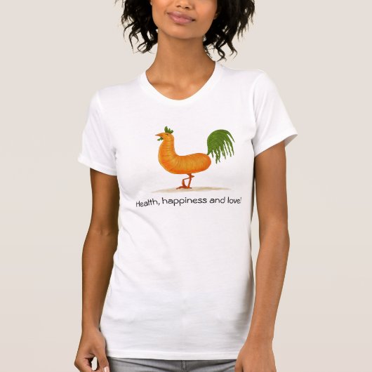 Gezondheid, geluk en liefde! t-shirt (Voorkant)