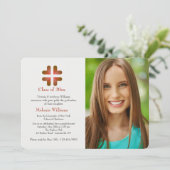 Gezondheid is alles Foto Afstuderen Invitation Kaart (Staand voorkant)