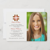 Gezondheid is alles Foto Afstuderen Invitation Kaart (Voorkant)