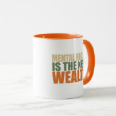 Gezondheid is de nieuwe rijkdom mok (Voorkant rechts)