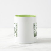 Gezondheid is de nieuwe rijkdom mok (Midden)