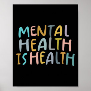 Gezondheid is gezondheid verhogen bewustzijn van g poster