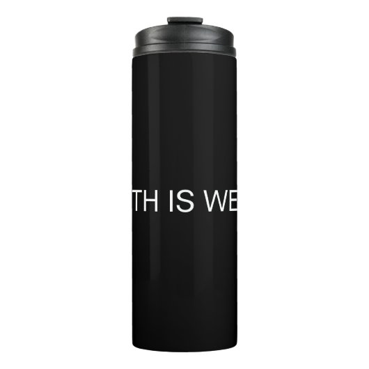 GEZONDHEID IS GEZONDHEIDSTHERMISCHE TUMBLER THERMOSBEKER (Voorkant)