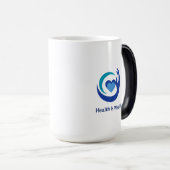 Gezondheid is rijkdom magische mok (Voorkant rechts)