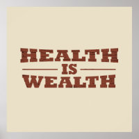 Gezondheid is rijkdom