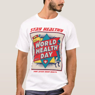 Gezondheid is rijkdom t-shirt