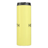 GEZONDHEID IS RIJKDOM THERMOSBEKER (Achterkant)