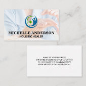 Gezondheid Logo | Acupunctuur Sessie Visitekaartje (Voorkant / Achterkant)