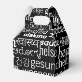 Gezondheid - Meertalige Internationale - Wees gezo Bedankdoosjes (Achterkant)