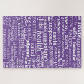 Gezondheid - Meertalige Internationale - Wees gezo Legpuzzel (Horizontaal)