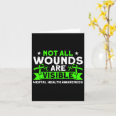 Gezondheid Niet alle wonden zichtbaar mentale gezo Kaart (Gele Bloem)