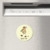 Gezondheid Nut T-shirts en cadeaus Magneet (Insitu (Vaatwasser))