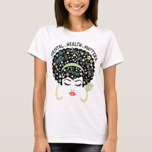 Gezondheid Problemen Geestelijke Gezondheid Bewust T-shirt