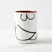 Gezondheid "Sa77a" met twee tongen mok (Center)