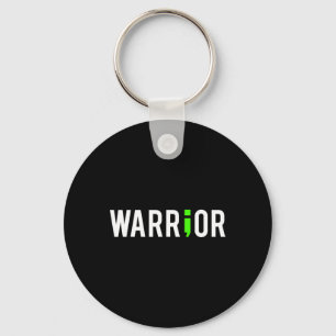 Gezondheid Semi Colon Warrior Design Gift voor ond Sleutelhanger