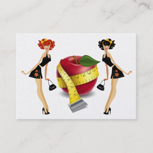 Gezondheid / Spa / Gym / Gewichtsbeheer Visitekaartje (Voorkant)