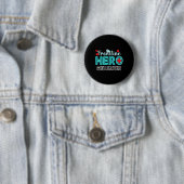 Gezondheid Tech Frontline Hero Workers Vrouwen Ronde Button 5,7 Cm (In situ)