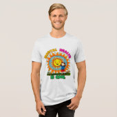 GEZONDHEID VAN DE GEEST IS COOL Tri-Blend SHIRT (Voorkant volledig)