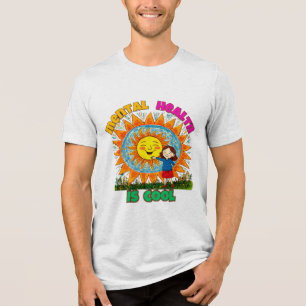 GEZONDHEID VAN DE GEEST IS COOL Tri-Blend SHIRT
