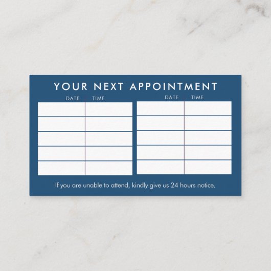 Gezondheid van de wervelkolom - Chiropractic Appoi Visitekaartje (Achterkant)