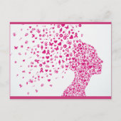 Gezondheid van vrouwen briefkaart (Voorkant)