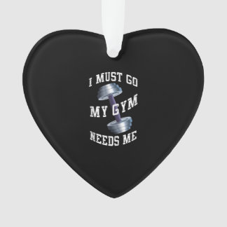 Gezondheid van werkenden en negers - Mijn gym heef Ornament