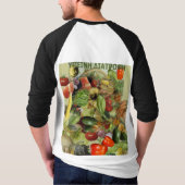 Gezondheid Voeding Groenten Fruit T-shirt (Achterkant)