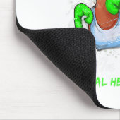 Gezondheid Warrior Ze zal slaan je lintje zwarte v Muismat (Hoek)