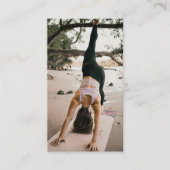 Gezondheid Wellness Blogger Content Creator Volled Visitekaartje (Voorkant)