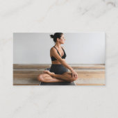 Gezondheid Wellness Blogger Content Creator Volled Visitekaartje (Voorkant)