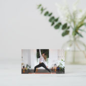 Gezondheid Wellness Influencer Content Creator Fot Visitekaartje (Staand voorkant)