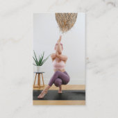 Gezondheid Wellness Influencer Content Creator Fot Visitekaartje (Voorkant)