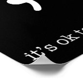 Gezondheid Wellness Motivatie Aanmoediging Poster (Hoek)