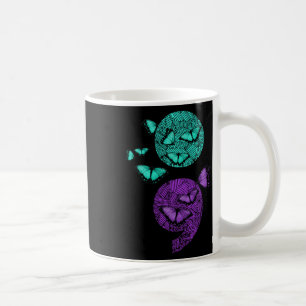 Gezondheid Zelfmoord Bewustzijn Semicolon Vlinders Koffiemok