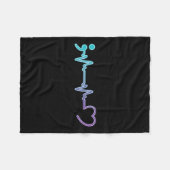 Gezondheid Ziekte Hartslag Zelfmoord Preventie Fleece Deken (Voorkant (Horizontaal))