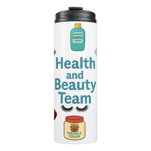 Gezondheids- en schoonheidsmedewerkers thermosbeker (Voorkant)