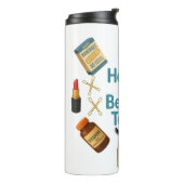 Gezondheids- en schoonheidsmedewerkers thermosbeker (Gedraaid links)