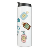 Gezondheids- en schoonheidsmedewerkers thermosbeker (Geroteerd rechts)