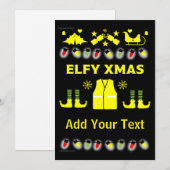 Gezondheids- en veiligheidsuitreikingen: feestdag feestdagenkaart (Voorkant / Achterkant)