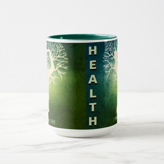 Gezondheids- en Vitaliteitsboom van het leven Mok (Midden)